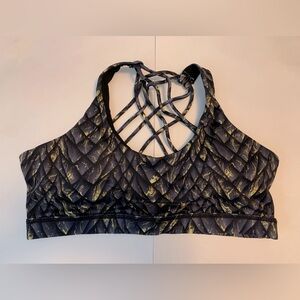 CVG Yellow Dawn Large Butterfly Back Bra